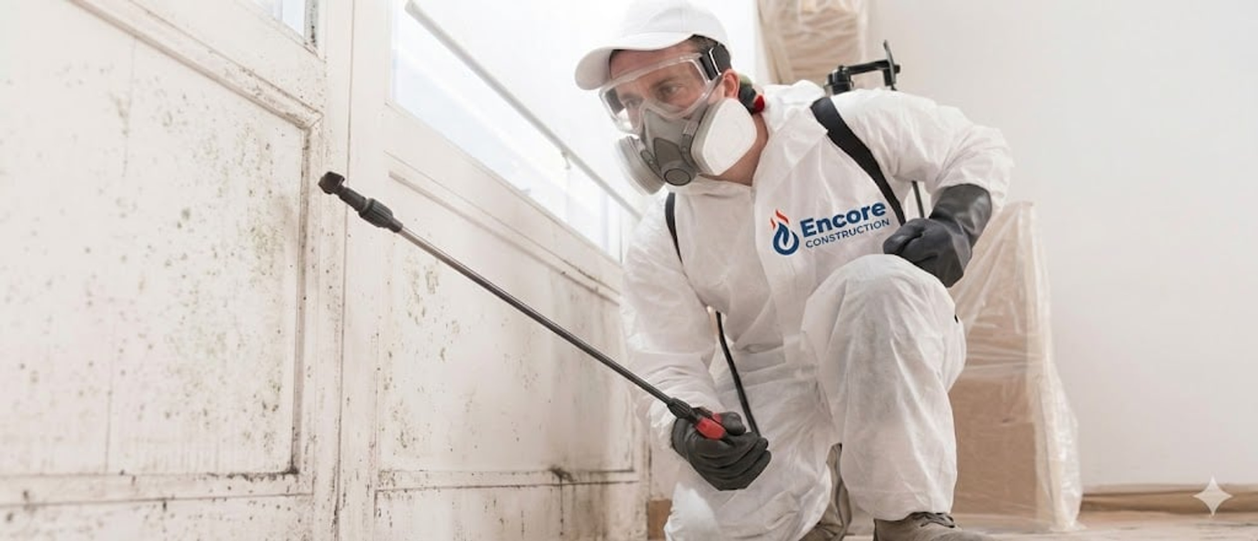 Mold remediation work